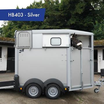 Ifor Williams HB403 1.5 paards paardentrailer vooruitloop beschikbaar voor biedingen
