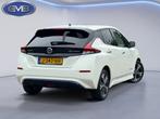 Nissan LEAF Tekna 40 kWh,alle opties, rondom zicht camera,ee, Gebruikt, 150 pk, Wit, Origineel Nederlands