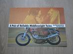 Honda CB250 / CB360 Super Sports brochure folder 1973, Ophalen of Verzenden, Honda