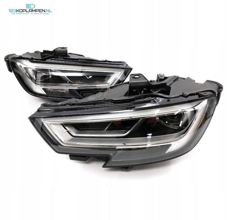 Audi A3 S3 RS3 8V Facelift Full LED Koplampen Set 8V0941033C, Auto-onderdelen, Verlichting, Audi, Gebruikt, Verzenden