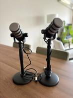 2 Røde PodMic microfoons Zwart - perfect voor podcasting, Ophalen, Zo goed als nieuw, Audio