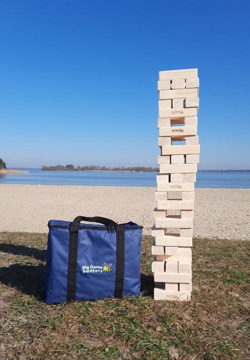 Jenga XXL verhuur, Hobby en Vrije tijd, Feestartikelen | Verhuur, Gebruikt, Geboorte of Huwelijk, Ophalen