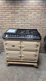 Aga six four crème, zwart of pewter, Witgoed en Apparatuur, Fornuizen, 60 cm of meer, Grill, Ophalen of Verzenden, Gas