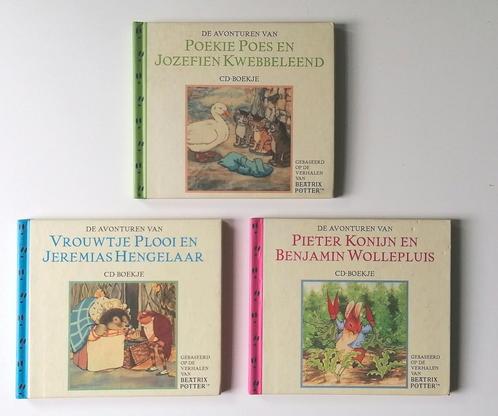 Drie CD-luisterboekjes van Beatrix Potter., Cd's en Dvd's, Cd's | Kinderen en Jeugd, Zo goed als nieuw, Verhaal of Sprookje, Tot 2 jaar