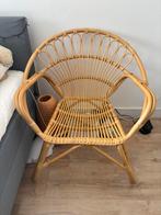 Rotan stoel, Huis en Inrichting, Stoelen, Ophalen, Zo goed als nieuw, Bruin, Eén