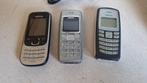 3 vintage nokia mobiel oa 2100 en 2330, Telecommunicatie, Mobiele telefoons | Nokia, Geen camera, Zwart, Fysiek toetsenbord, Ophalen of Verzenden