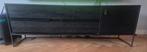 Woood tv meubel zwart, Ophalen of Verzenden, Gebruikt