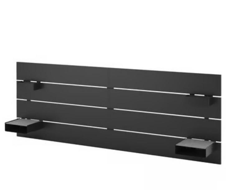 GRATIS Hoofdbord IKEA NORDLI met nachtkastjes, Huis en Inrichting, Slaapkamer | Bedden, Gebruikt, Tweepersoons, Overige maten