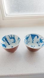 2 capucijner bakjes, Antiek en Kunst, Antiek | Porselein, Ophalen of Verzenden
