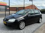 Volkswagen Golf 1.6 FSI 5D Optive Airco 2007 Zwart, Voorwielaandrijving, Gebruikt, Zwart, 4 cilinders