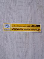 sticker VW Bedrijfswagens Volkswagen,Beroeps in Vervoer, Verzamelen, Stickers, Ophalen of Verzenden, Zo goed als nieuw, Auto of Motor