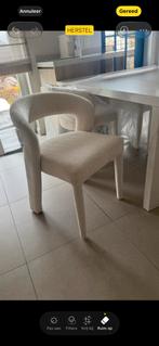 Nieuwe Japandi Eetkamerstoel, Huis en Inrichting, Stoelen, Ophalen, Wit, Nieuw, Eén