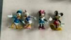 Disney figuren/ poppetjes Donald , Katrien, Mickey en Minnie, Ophalen of Verzenden, Gebruikt
