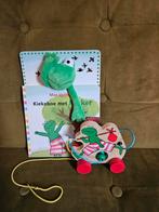 Kikker Kiekeboe Boek & Trekdier & knuffel, Kinderen en Baby's, Speelgoed | Babyspeelgoed, Ophalen of Verzenden, Gebruikt, Overige typen