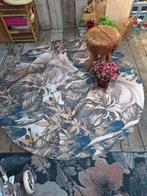 Handgeweven vloerkleed 180 cm rond, Huis en Inrichting, Stoffering | Tapijten en Kleden, Ophalen of Verzenden, Zo goed als nieuw