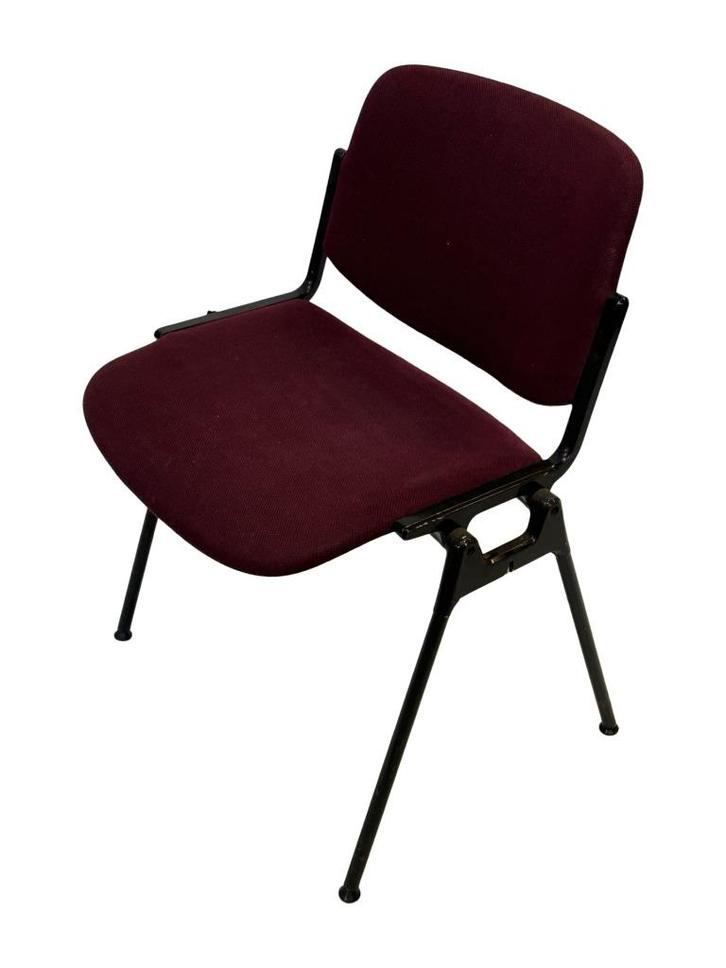 Vintage Castelli Dsc 106 Stoel Jaren 70 Design Gebruikt, Huis en Inrichting, Stoelen, Gebruikt, Eén, Metaal, Stof, Bruin, Ophalen