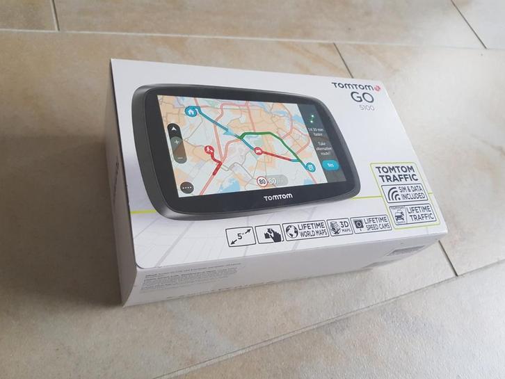 TomTom go 5100 navigatie, Auto diversen, Autonavigatie, Gebruikt, Ophalen of Verzenden