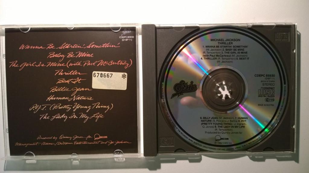 Michael Jackson - Thriller, Ophalen of Verzenden, Zo goed als nieuw