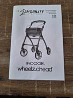 Rollator WheelzAhead -Lichtgewicht voor binnen en Buiten -, Lichtgewicht, Ophalen of Verzenden, Zo goed als nieuw