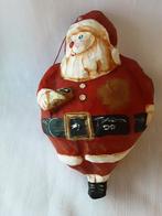 Dikke kerstman van papier mache, vintage, Diversen, Kerst, Ophalen of Verzenden, Nieuw