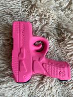 Roze Housevitamin Pistool Vaasje, Huis en Inrichting, Overige kleuren, Ophalen of Verzenden, Minder dan 50 cm, Glas