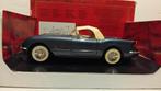 Chevrolet Corvette cabriolet blauw Mira metal 1:18 KRD, Hobby en Vrije tijd, Modelauto's | 1:18, Ophalen of Verzenden, Zo goed als nieuw