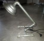 Industriële Tafellamp/Bureaulamp steigerbuis, Ophalen, Gebruikt, Metaal, Minder dan 50 cm