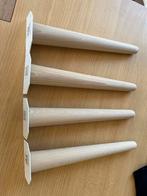 4x Duraline meubelpoot Danish Leg Ovar 40cm, Huis en Inrichting, Tafelonderdelen, Ophalen of Verzenden, Nieuw, Rond, Minder dan 50 cm
