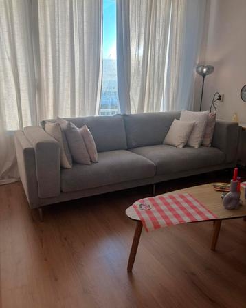 Ikea Nockeby bank in de kleur grijs 3-zits