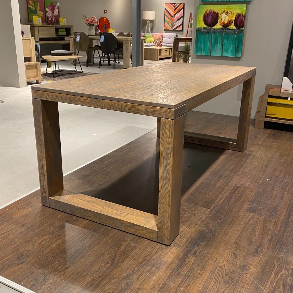 Eetkamertafel Kubus Profijt Meubel, Zo goed als nieuw, Vijf personen of meer, 150 tot 200 cm, Rechthoekig