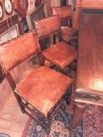 Engelse leren stoelen, Ophalen of Verzenden