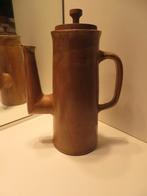 Hannie Mein design bruin aardewerk koffie kan, rond 1970, Antiek en Kunst, Antiek | Keramiek en Aardewerk, Verzenden