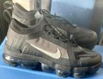Nike air Vapormax Utility Black Silver, Zwart, Nike, Ophalen of Verzenden, Sneakers of Gympen