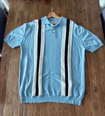 Vintage '60s Heren Poloshirt XXXL beschikbaar voor biedingen