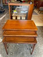 Vintage Scandanavian Nesting Tables, mid century, teak, Ophalen