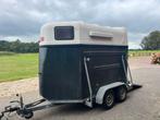 Super handige ex paardentrailer & motoraanhanger, Ophalen, Gebruikt, Polyester, 2-paards trailer
