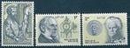 Belgie 1964 - OBP 1281-1283 - Belgische beroemdheden, Frankeerzegel, Ophalen of Verzenden, Postfris, Postfris