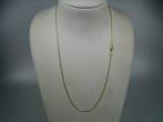 Double goudkleurige vergulde slangen collier als halsketting, Verzenden, Nieuw, Goud, Overige materialen