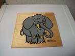 Puzzel Rolf Olifant 12 delig, Kinderen en Baby's, Speelgoed | Houten speelgoed, Ophalen of Verzenden, Gebruikt