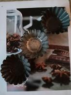 11   oude /brocante metalen bakvormen, Ophalen of Verzenden, Gebruikt