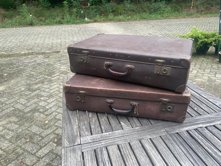Vintage reiskoffers, Verzamelen, Retro, Huis en Inrichting, Ophalen