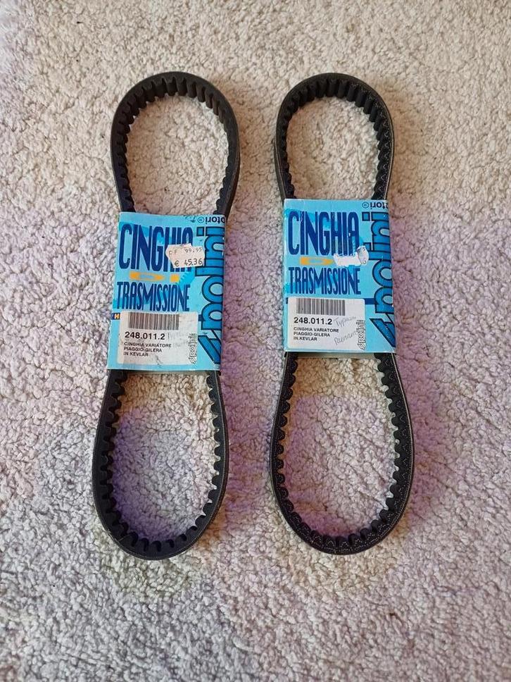 Polini V-Snaar Kevlar Nieuw Piaggio 2-takt lang blok Runner, Fietsen en Brommers, Brommeronderdelen | Puch, Nieuw, Overige typen