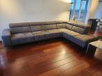 bank groot heel mooi zgan grijs 343 x 215cm, Ophalen, Zo goed als nieuw, 75 tot 100 cm, Vierpersoons of meer