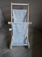 Dubbele houten poppenwagen, Ophalen, Zo goed als nieuw, Duw- of Trekspeelgoed