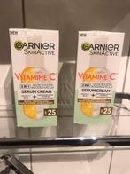Garnier SkinActive Vitamine C Glow Booster Serum Cream SPF25, Nieuw, Gehele gezicht, Ophalen of Verzenden, Verzorging