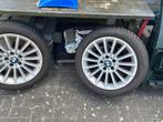 4 BMW F10 runflat winterbanden met velg 18 inch, Ophalen, 18 inch, 245 mm, Banden en Velgen