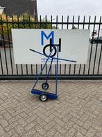 Platenwagen/platen wagen/glaswagen/platenroller/platenkar, Doe-het-zelf en Verbouw, Ophalen, Gebruikt