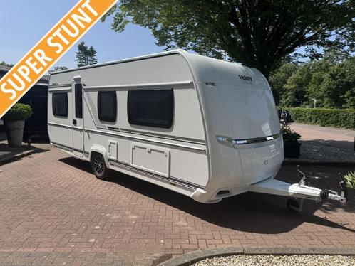 Fendt Diamant 560 SGW, Caravans en Kamperen, Caravans, Bedrijf, tot en met 4, 1500 - 2000 kg, Rondzit, Fendt, 2 aparte bedden