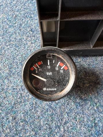 12V Voltmeter - Boot/Auto - Goed Werkend! beschikbaar voor biedingen
