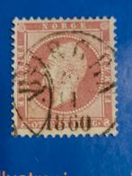 Noorwegen 1856/1857, Ophalen of Verzenden, Noorwegen, Gestempeld